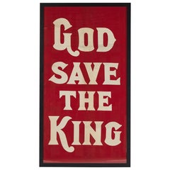 Coronation Flag "God Save the King" for King Edward