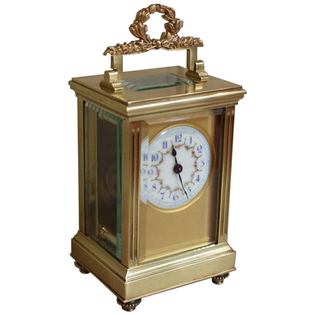 French Empire Carriage Clock For Sale