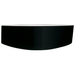 Leucos Link P Wall Sconce in Black and Brushed Nickel by Mauro Marzollo