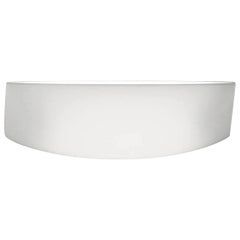 Leucos Link P Wall Sconce in Satin White and Brushed Nickel by Mauro Marzollo