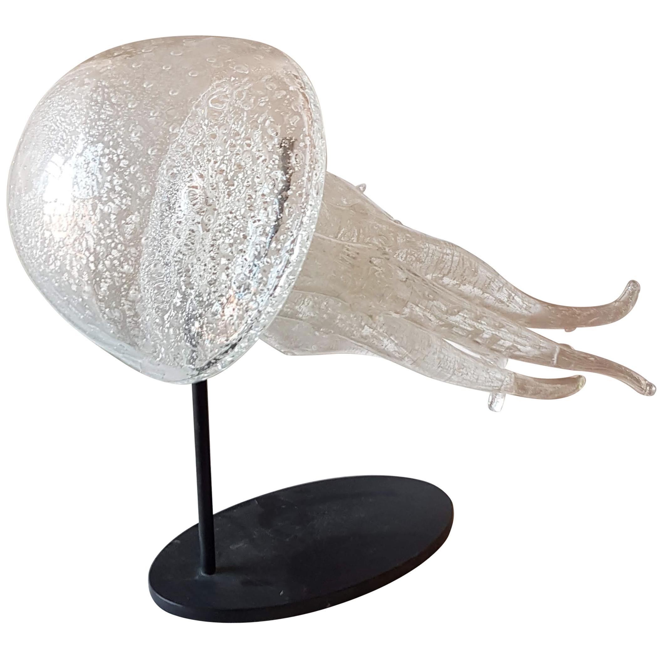 Sculpture Murano Glass Medusa Irene Rezzonico For Sale