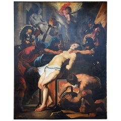 Marteldood Van de H. Laurentius Peter Paul Rubens Oil on Canvas Painting c.1800