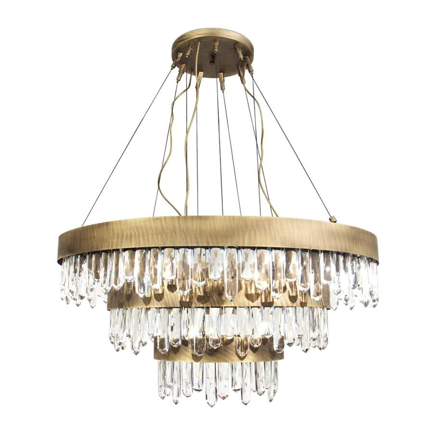 Pick Up Stick Chandelier 5 Stick Horizontal by Billy Cotton in Brushed Brass  For Sale at 1stDibs | sticks chandelier
