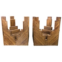 Midcentury Italian Bamboo Table Bases