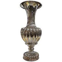 20th Century Sterling Silver Italian Vase, 1970