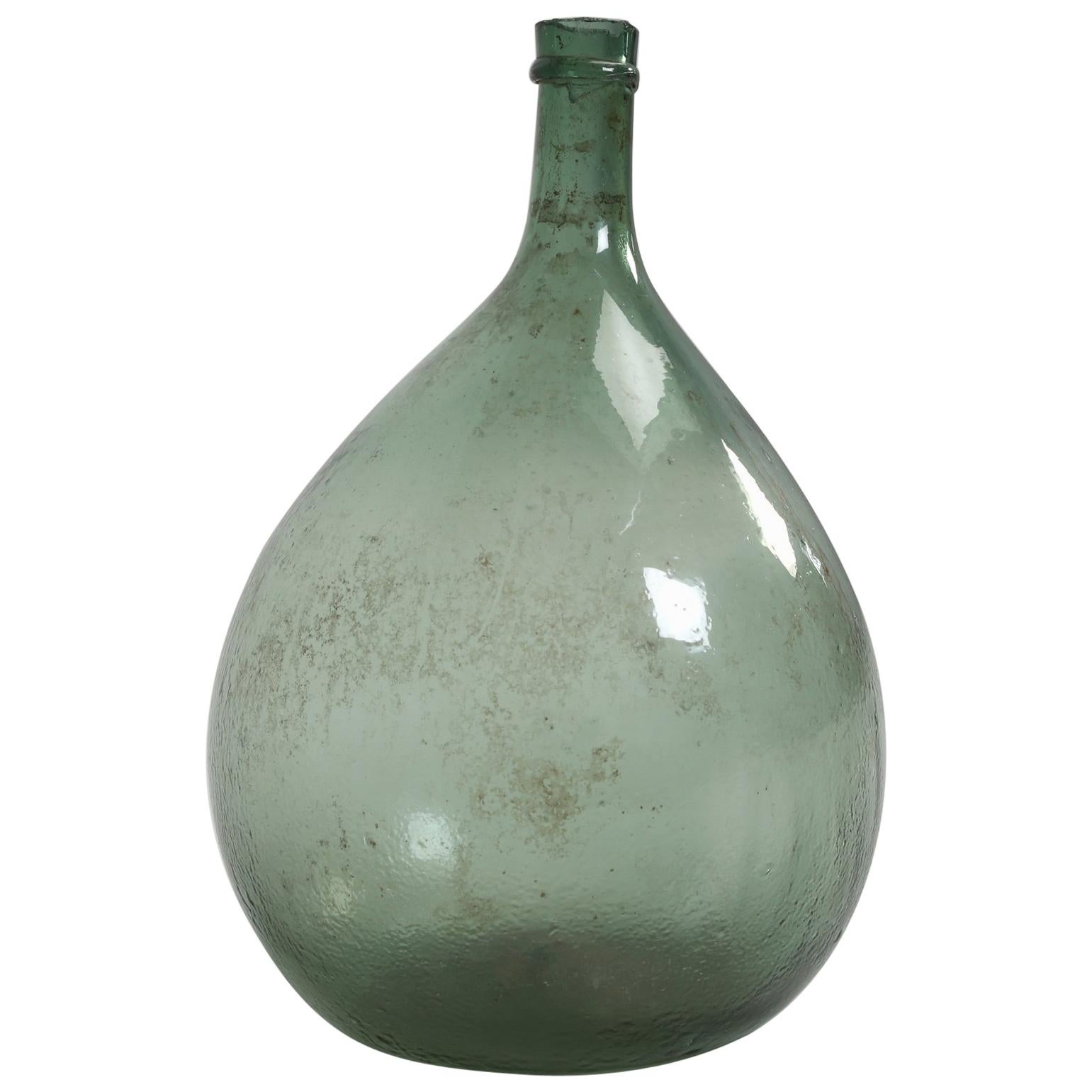French Antique Demijohn in a Great Color