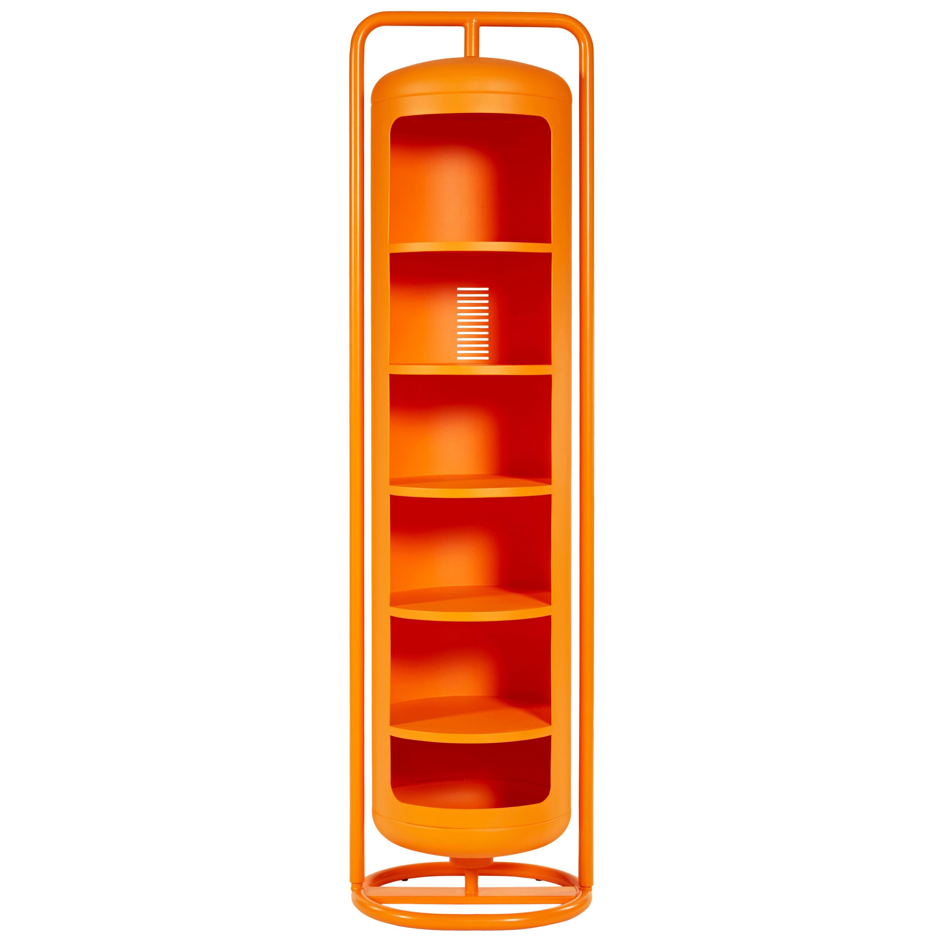 For Sale: Orange (Potiron) Mono-Cylinder in Essential Colors by Frederick Gaunet and Tolix