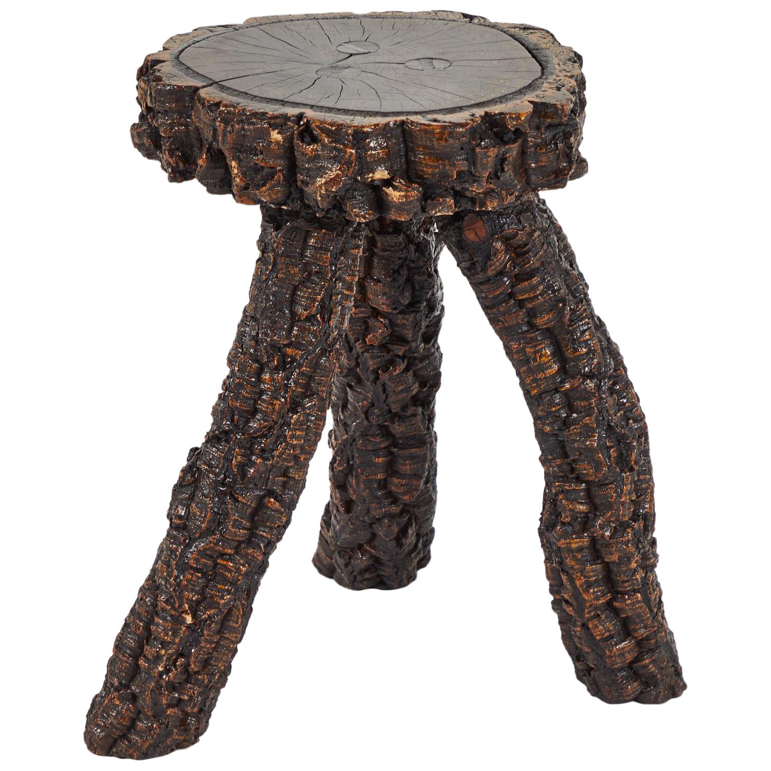 Naive Stool or Side Table