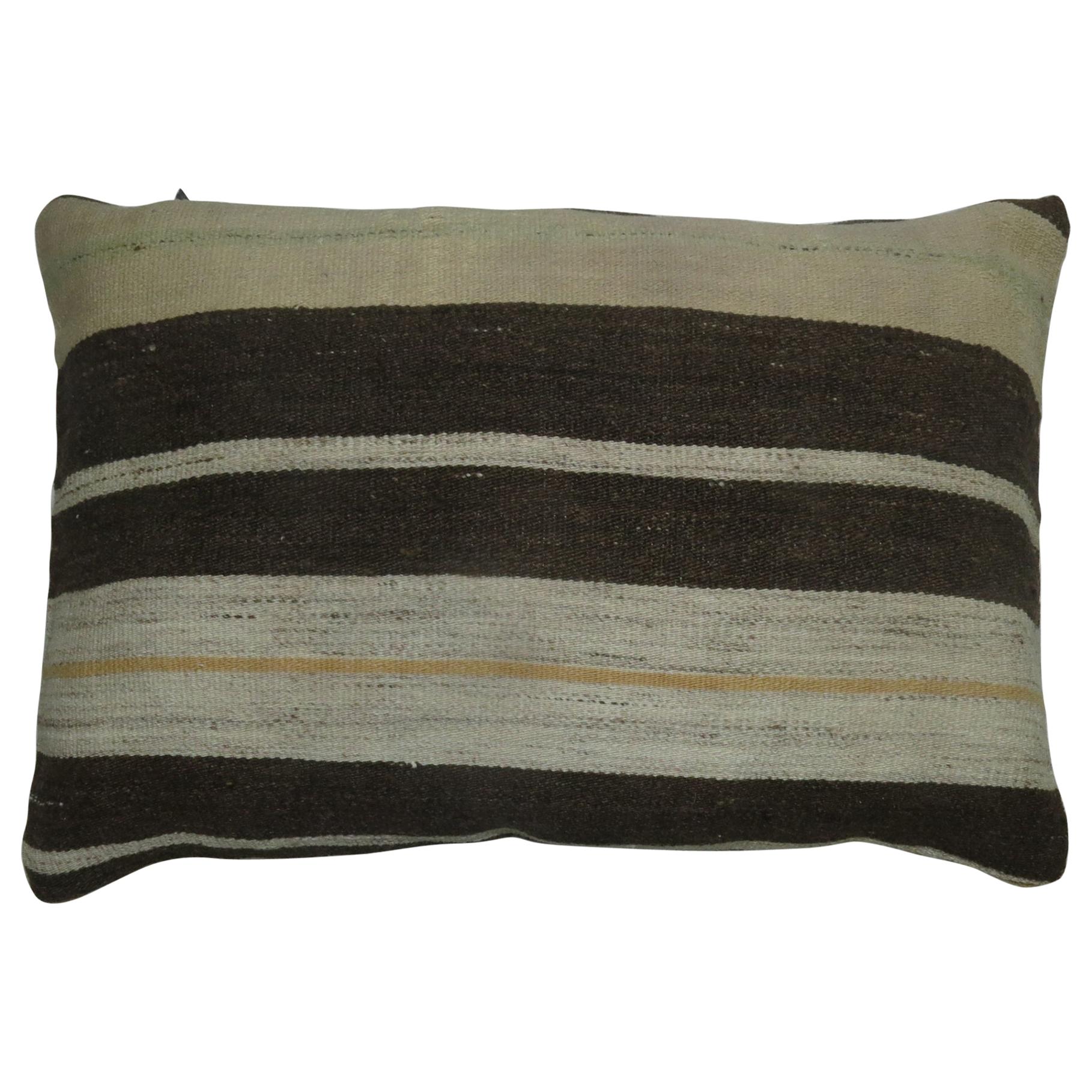 Double Sided Kilim Pillow For Sale