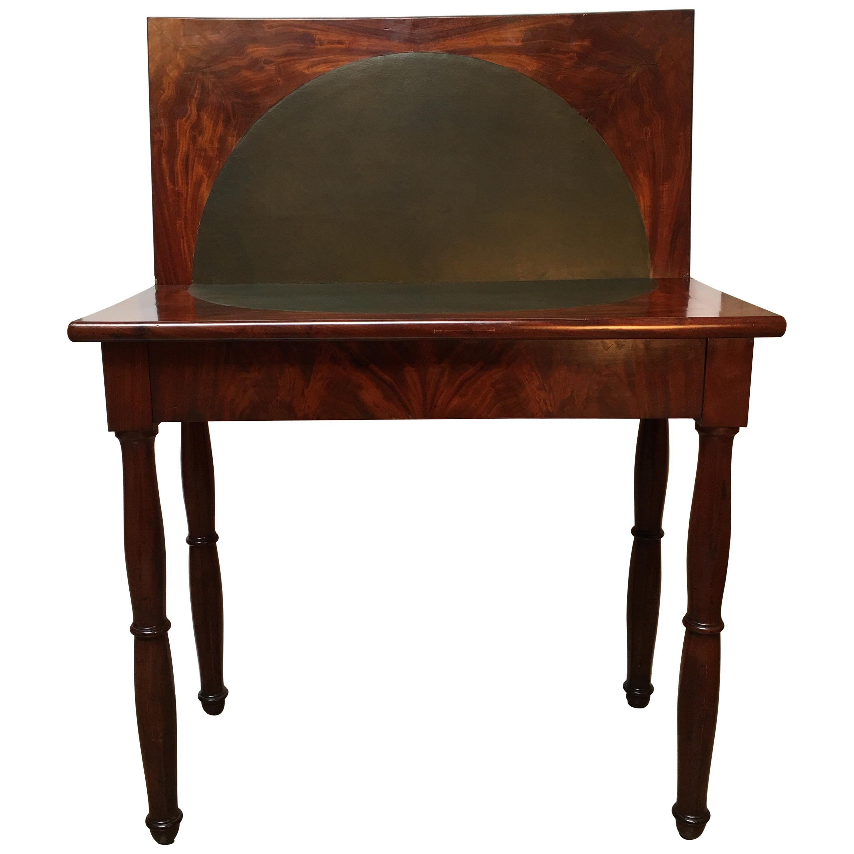 French Charles X Mahogany Game Table For Sale