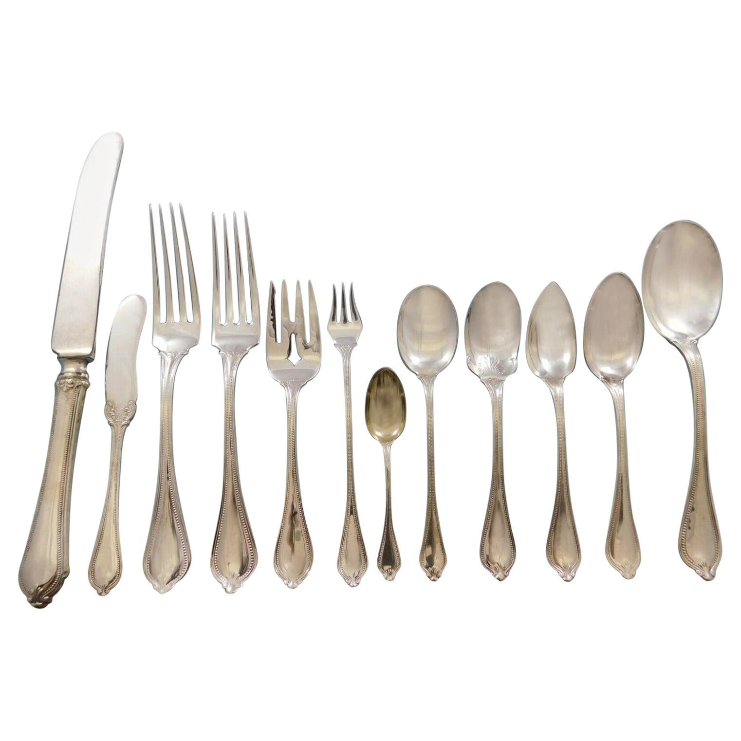 Old Newbury by Towle Sterling Silver Flatware Set 12 Service 153 Pieces Dinner