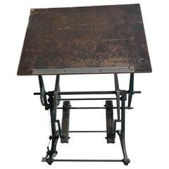 Antique Drafting Table by Jerome W. Hurych, New York