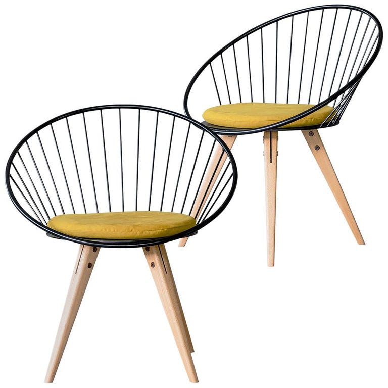 Set of 2 Circlo Chairs for Dining and Desk 1