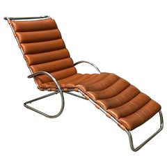 Retro 1965, Ludwig Mies van der Rohe, Rare Early Production Adjustable Chaise Longue