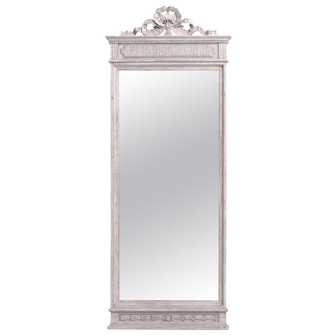 Gustavian Style Mirror, Richly Carved, circa 1900 at 1stDibs