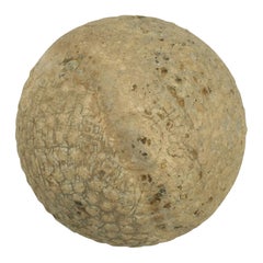 Antique Golf Ball, Rubber Core Bramble Pattern, circa 1910