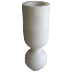 Sculptural Hand-Built Ceramic Stoneware BBL-6 Vessel by Humble Matter