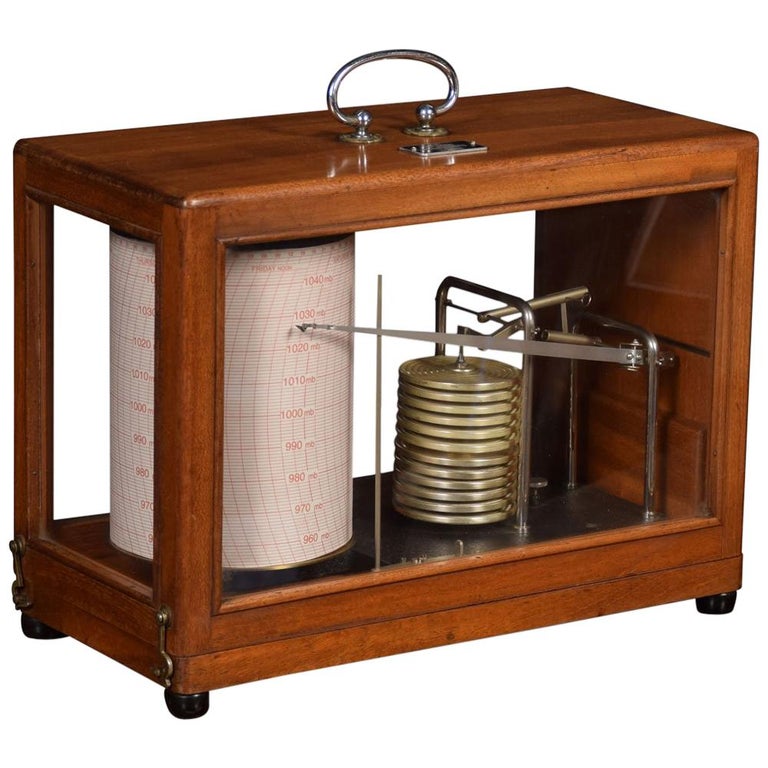 Barograph by R Fuess For Sale