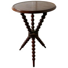 Mahogany Gypsy Style Wine Table, 