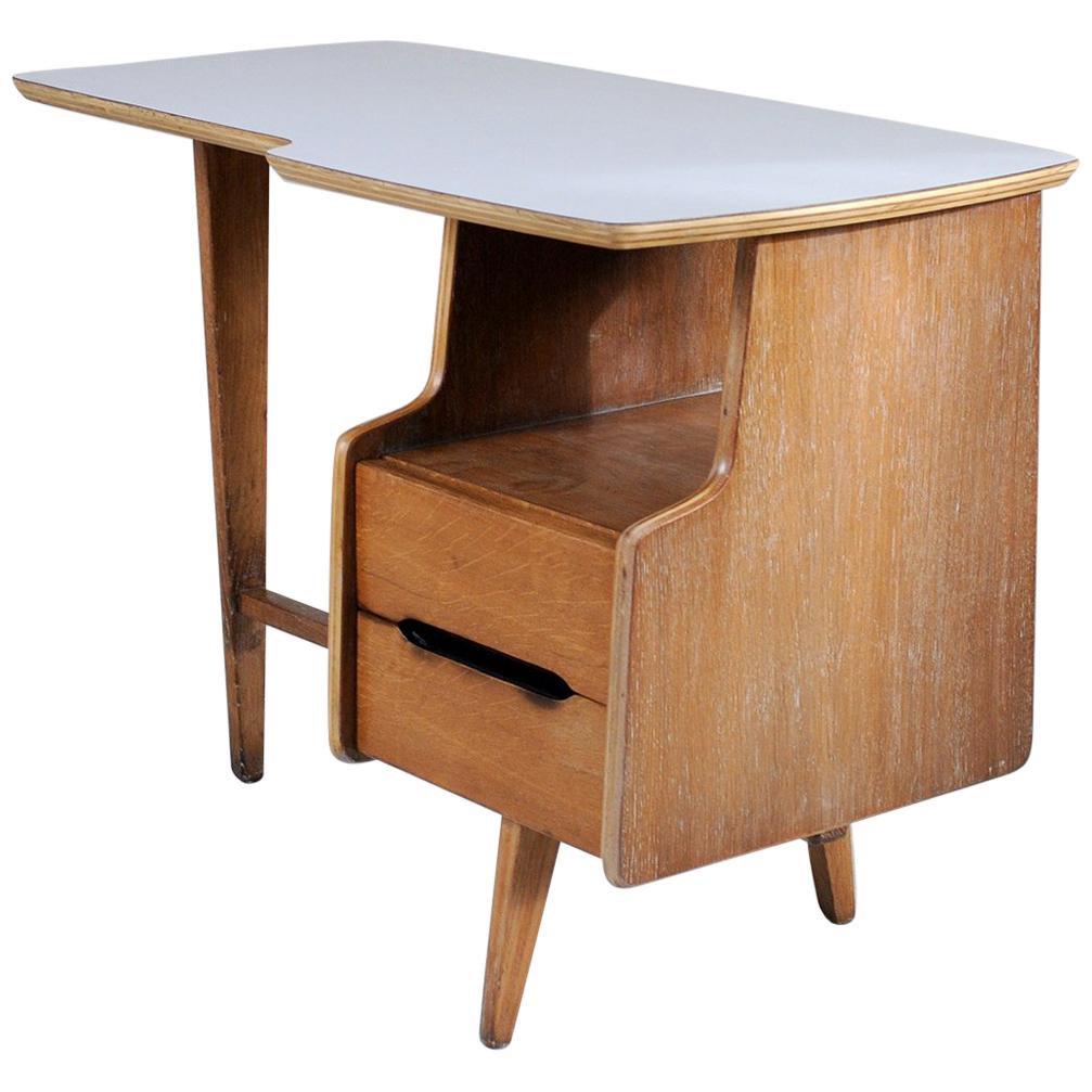 Freeform Tripod Desk Jacques Hauville France, 1950