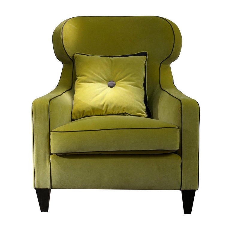 Agata Armchair with Pillow For Sale at 1stDibs