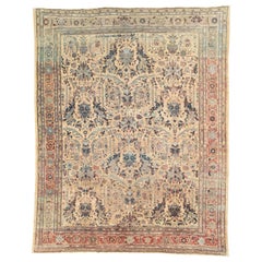 Antique Persian Mahal Carpet