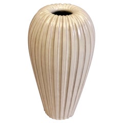 Large Swedish Ceramic Vase / Table Lamp Base by Vicke Lindstrand & Upsala Ekeby
