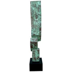 Modern Copper Clad Sculpture by Melvin Schuler