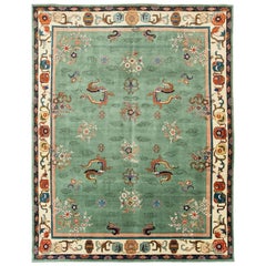 Vintage Persisch Tabriz Teppich