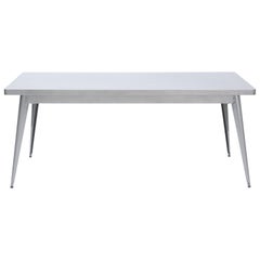 55 Medium Table Indoor 80x190 in Essential Colors by Jean Pauchard & Tolix