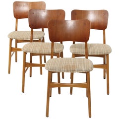 Set of Four Dining Chairs by Ib Kofod-Larsen for Christensen & Larsen