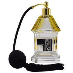 Art Deco Perfume Atomizer Bottle by Karl Palda