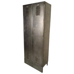 Tall Vintage Locker Unit