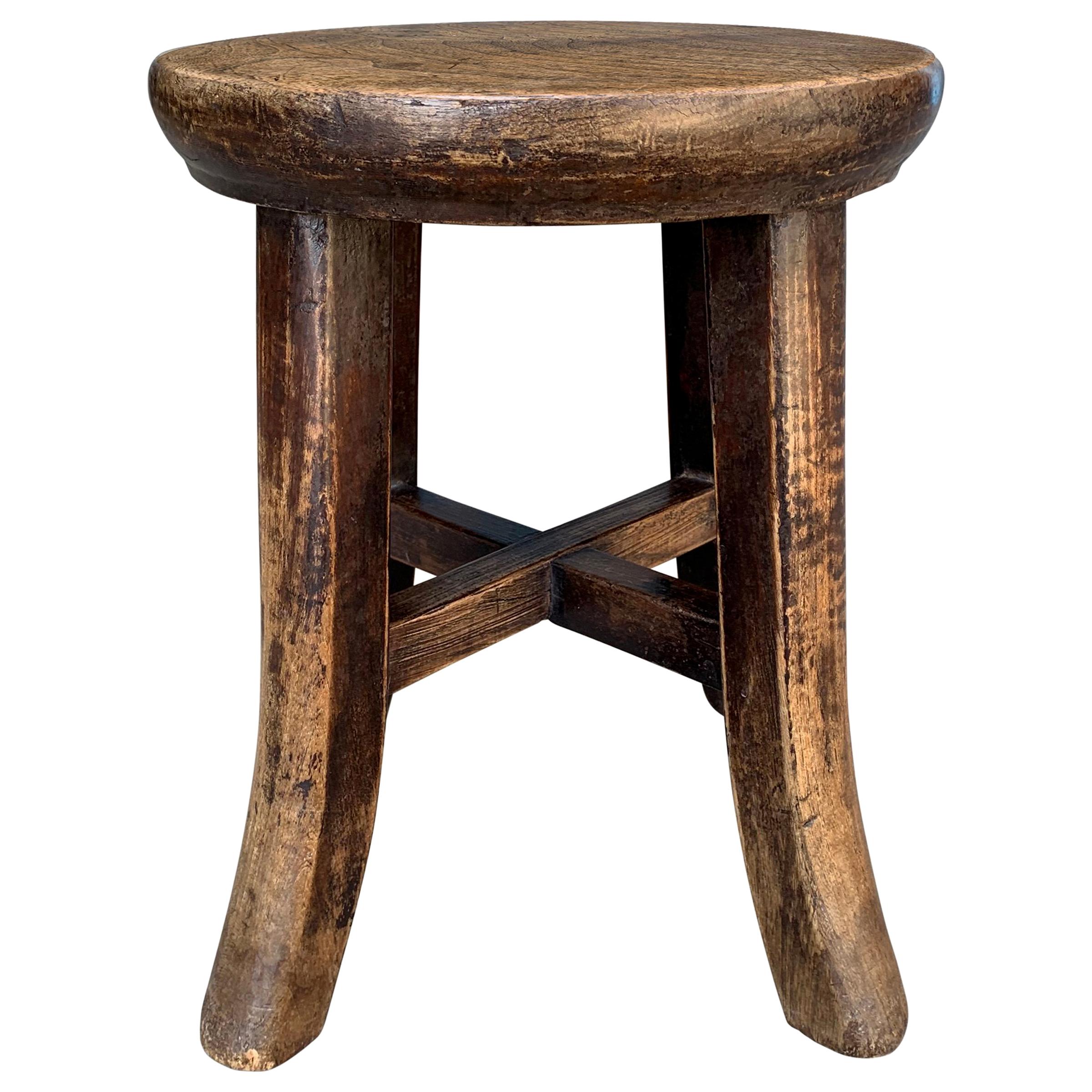 Early 20th Century Petite Chinese Stool