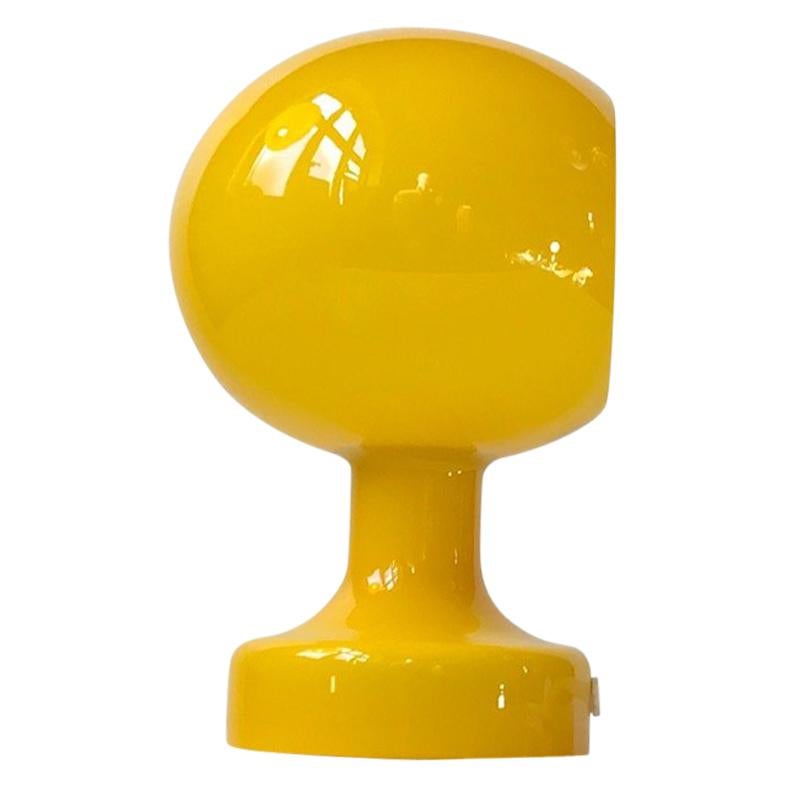 'Astronaut' Yellow Glass Wall or Table Light by Michael Bang for Holmegaard