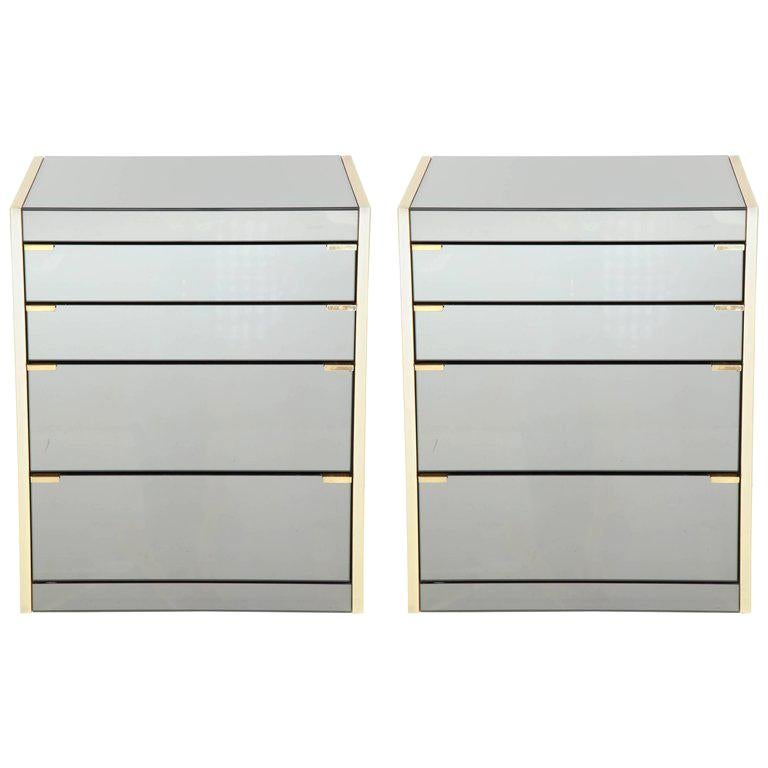 Pair of Chic Cabinets / Nightstands by Ello