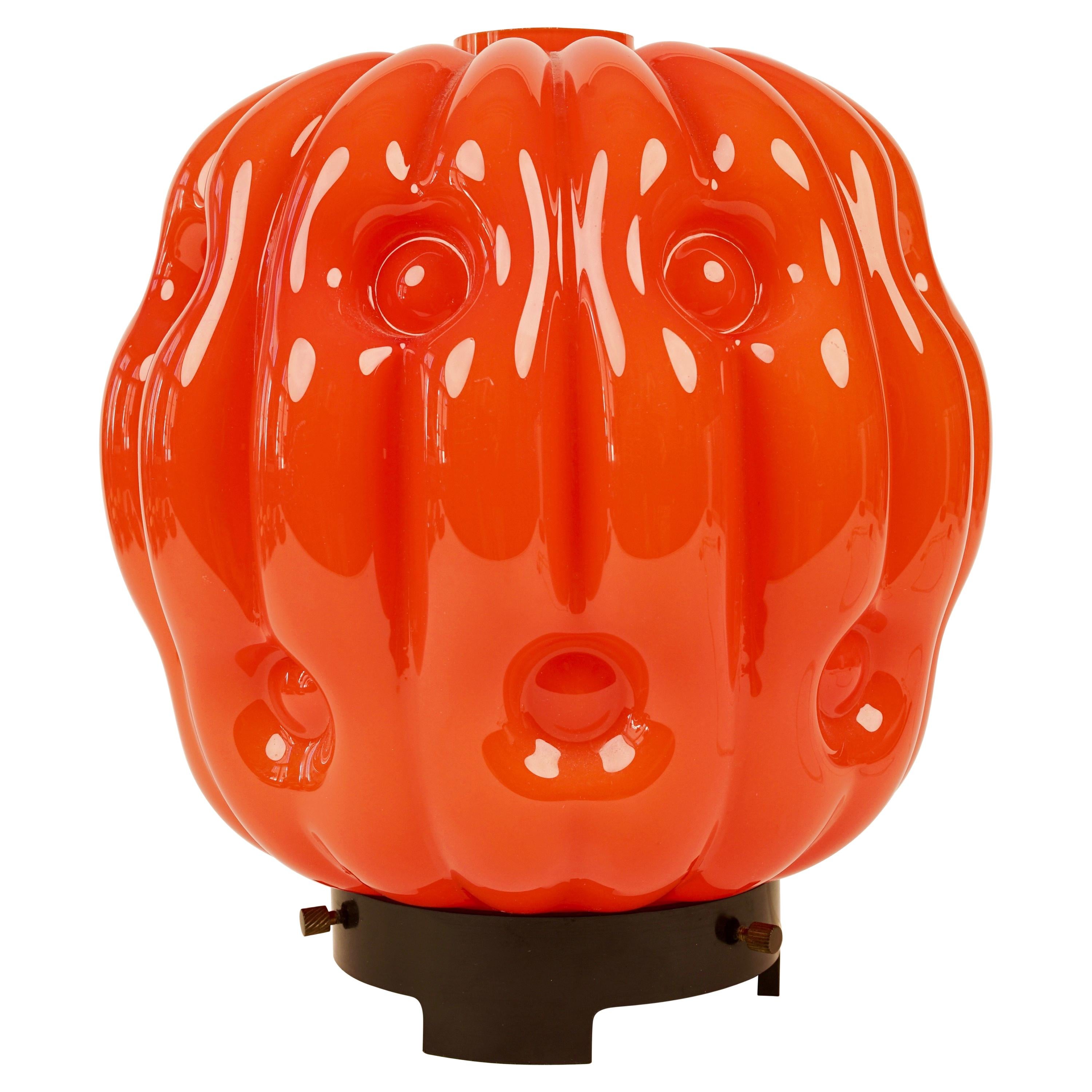 Midcentury Pumpkin's Table Lamp, 1960 For Sale