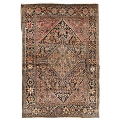 Handgefertigter antiker Sarouk-Teppich im Farahan-Stil, 1880er Jahre, 1B738