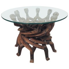 Vintage Style Hand Crafted Side Table