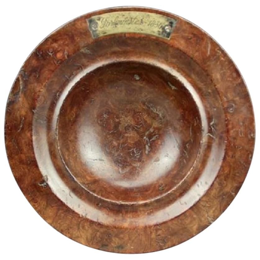 19th Century Treen 'York Minster' Bowl For Sale