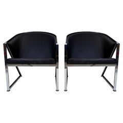 Pair of Mondi Soft Chairs by Finnish Designer Jouko Järvisalo for Inno