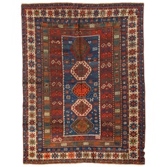 Vintage Caucasian Kazak Rug, circa 1900