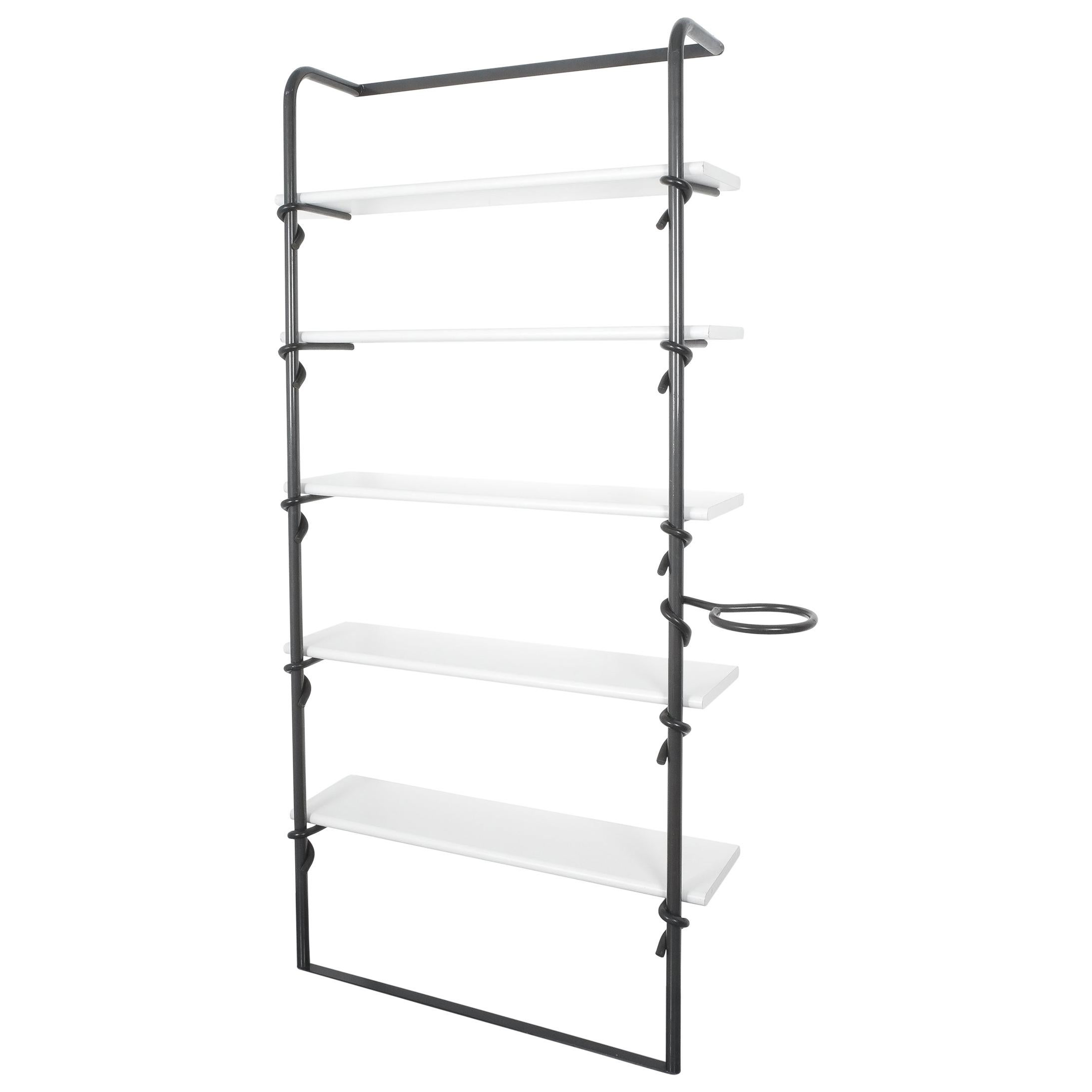 Library Shelf System Hook System by Pagani and Angelo Perversi, Italy, 1987 For Sale