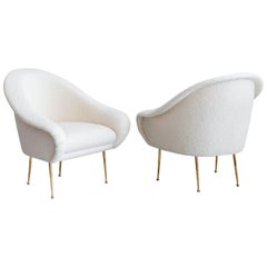 Pair of Salon Slipper Chairs