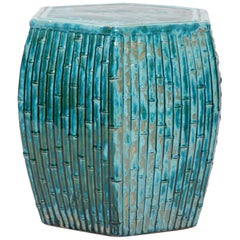 Turquoise Color Garden Seat