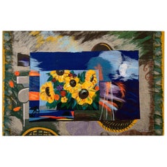 Vintage Wall Hanging, Israeli Artist Smadar Livne