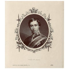 Proof of an American Bank Note Prince of Wales, No. 112, circa 1870