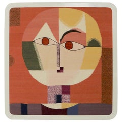 Wool Tapestry Version of Paul Klee Senecio