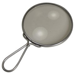 English Sterling Silver Magnifying Glass by Sampson Mordan, 1925