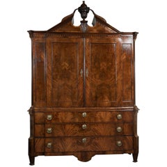 18th Century Dutch Linen Press